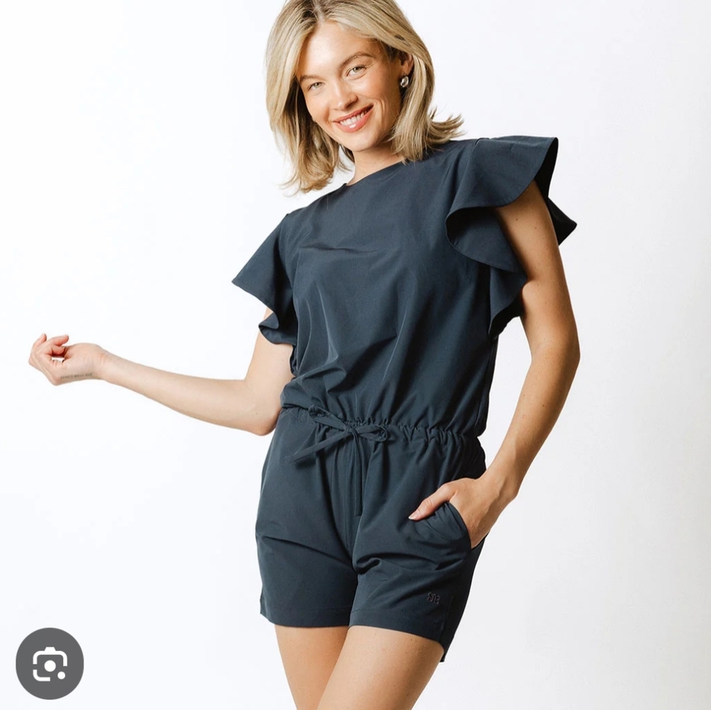 Albion Brand black Romper